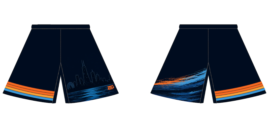 Sandblast Performance Mens's Shorts (Navy)